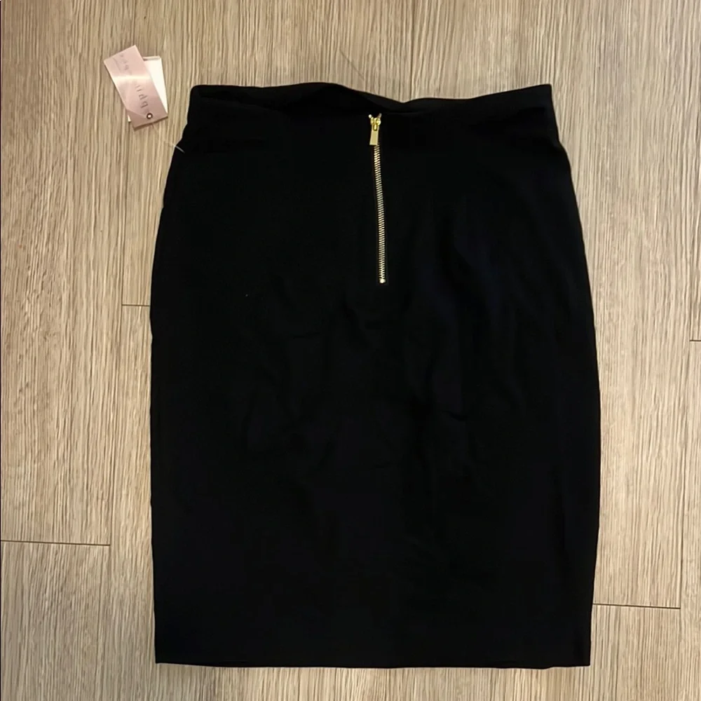 NWT Philosophy Size 8 Black Knee-Length Pencil Skirt - Picture 5 of 5